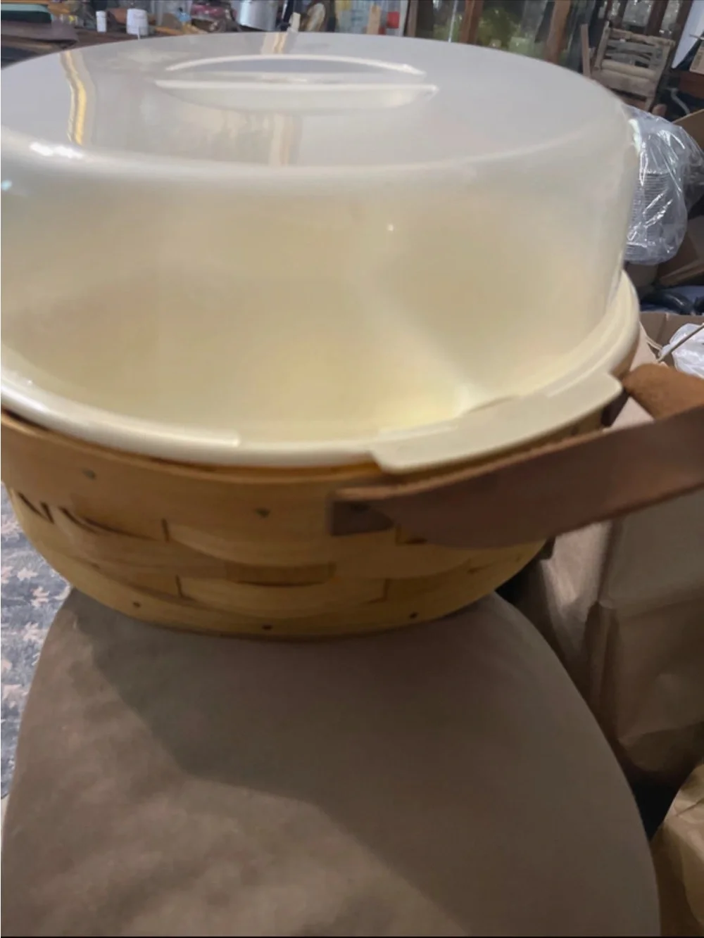 Peterboro Lazy Suzan serving tray